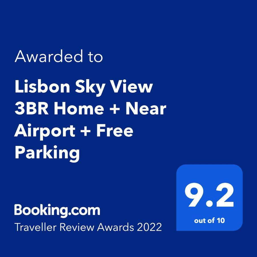 Lisbon Sky View 3Br Home + Near Airport + Free Parking מראה חיצוני תמונה